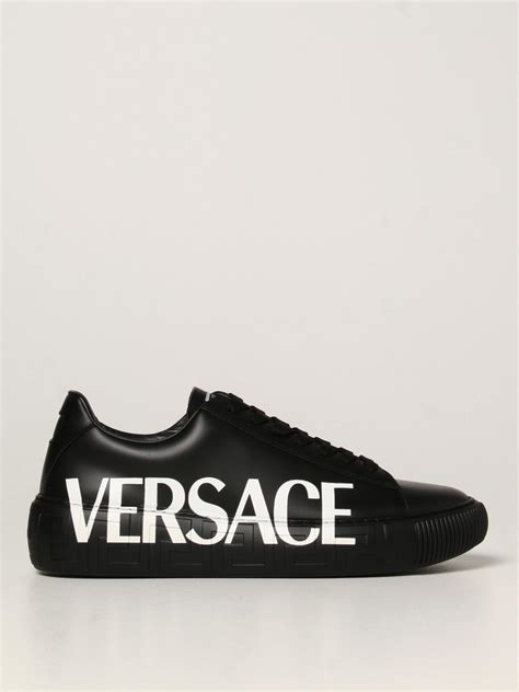 chaussure versace homme noir|Versace pour homme near me.